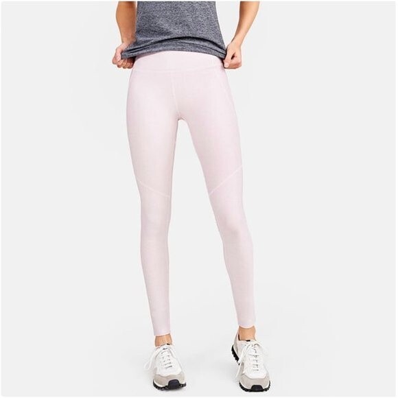 Outdoor Voices Rose Quartz 3/4 Warm up Leggings XS - Picture 1 of 10
